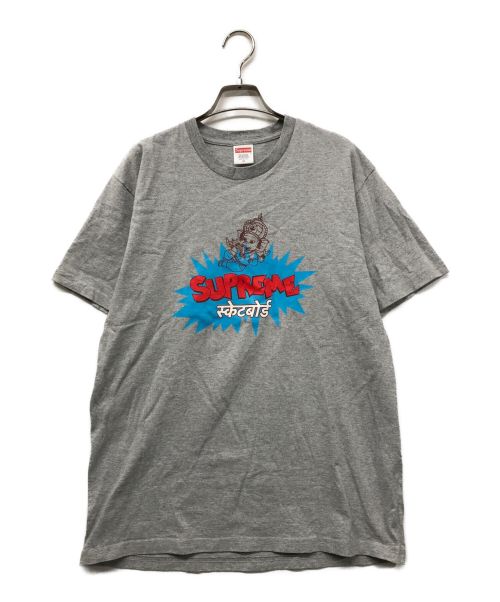 SUPREME（シュプリーム）SUPREME (シュプリーム) Ganesha Tee Supreme シュプリーム 半袖Tシャツ カットソー サマーTee 2018SS0628009 グレー サイズ:Mの古着・服飾アイテム