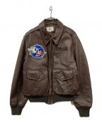 U.S.AIR FORCEユーエスエアフォース）の古着「TYPE A2ジャケット」｜ブラウン