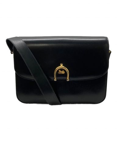 【中古・古着通販】CELINE (セリーヌ) ロゴショルダーバッグ 馬車 