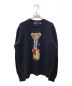 POLO RALPH LAUREN（ポロ・ラルフローレン）の古着「Polo Bear Cotton Linen Crew neck Sweater ポロベアコットンリネンクルーネックセーター」｜ネイビー