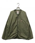 DANTONダントン）の古着「SHIRTS CARDIGAN/シャツカーディガン/DT-A0144」｜オリーブ