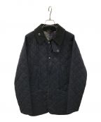 Barbourバブアー）の古着「BEDALE QUILTING JACKET ビデイル キルティング ジャケット MQU0565NY71」｜ネイビー