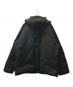 DANTONダントン）の古着「DOWN ARMY HOODED JACKET ダウンアーミーフーデッドジャケット DT-A0030LAS」｜ブラック