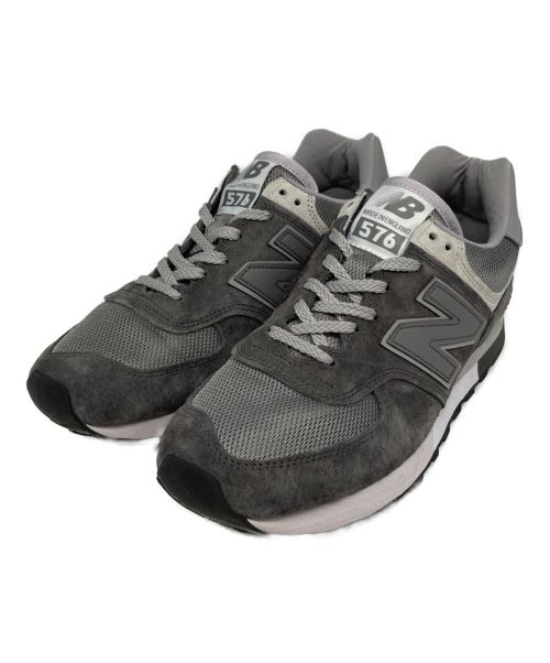 NEW BALANCE（ニューバランス）NEW BALANCE (ニューバランス) Made in U.K. 576 ローカットスニーカー OU576PGL Made in UK グレー サイズ:US8Dの古着・服飾アイテム