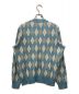 UNDERCOVER (アンダーカバー) Argyle Cotton Cardigan ブルー サイズ:2：5800円