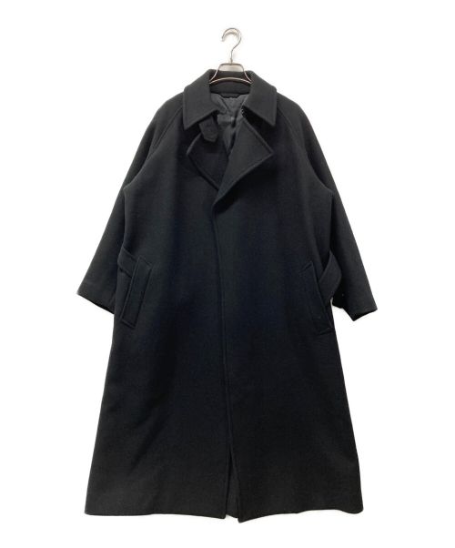 YLEVE（イレーヴ）YLEVE (イレーヴ) SUPER 100’S MELTON BELTED COAT/168-1210054 ブラック サイズ:1の古着・服飾アイテム