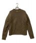 BALENCIAGA（バレンシアガ）の古着「MOCK NECK KNIT モックネックニット 439298」｜ブラウン