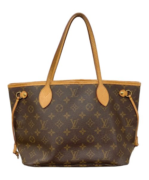 LOUIS VUITTON（ルイ ヴィトン）LOUIS VUITTON (ルイ ヴィトン) ネヴァーフルPM トートバッグ M40155 モノグラム 旧型 廃盤モデル ブラウン サイズ:PMの古着・服飾アイテム