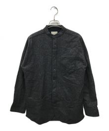 atelier Bluebottle（アトリエ ブルーボトル）の古着「Neo WOOL SHIRTS/ネオウールシャツ/AS1193」｜グレー