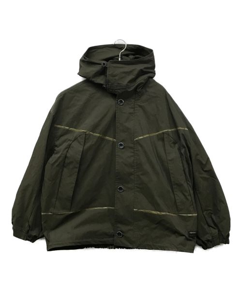 TIGHTBOOTH PRODUCTION（タイトブースプロダクション）TIGHTBOOTH PRODUCTION (タイトブースプロダクション) HUNTING JKT ハンティング ジャケット FW23-JK09 23AW ロゴプリントジャケット カーキ サイズ:Lの古着・服飾アイテム