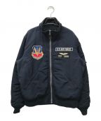 AVIREXアヴィレックス）の古着「70th ANNIVERSARY TYPE MA－1 JACKET/6192235」｜ネイビー