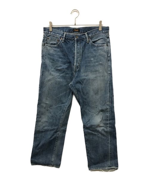 chimala（チマラ）chimala (チマラ) DENIM WIDE TAPERED CUT/22030450001030 ネイビー サイズ:SIZE 28の古着・服飾アイテム