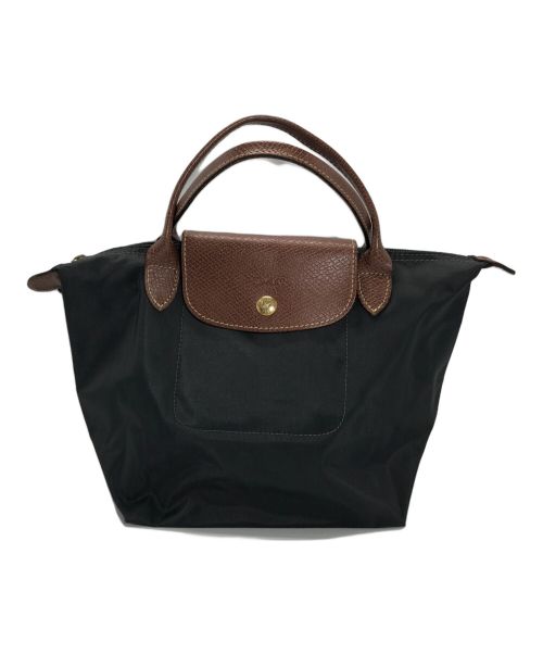 LONGCHAMP（ロンシャン）LONGCHAMP (ロンシャン) ル・プリアージュS ハンドバッグ/1621089300/LONGCHAMP/ロンシャン グレーの古着・服飾アイテム