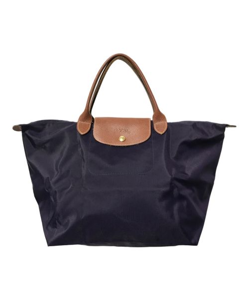 LONGCHAMP（ロンシャン）LONGCHAMP (ロンシャン) ル・プリアージュ M トートバッグ/1623089645/LONGCHAMP/ロンシャン パープルの古着・服飾アイテム