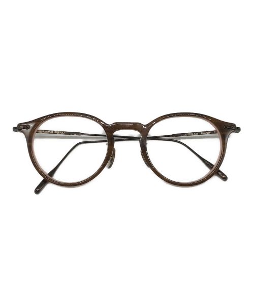 OLIVER PEOPLES（オリバーピープルズ）OLIVER PEOPLES (オリバーピープルズ) 伊達眼鏡 ブラウン サイズ:47□23の古着・服飾アイテム