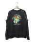 Buzz Rickson's（バズリクソンズ）の古着「SET-IN CREW NECK SWEAT SHIRT セットイン クルーネック スウェット シャツ Buzz Rickson's バズリクソンズ 451st BOMB.SQ. BR69065」｜ブラック