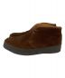 SANDERS (サンダース) BRIT CHUKKA BOOTS スエード チャッカブーツ 9877PSS ブラウン サイズ:US7 1/2：14000円