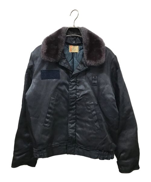 USED（ユーズド）USED SECURITY POLICE COLD WEATHER JACKET 80's 80年代 MIL-J-83472 flight jacket フライトジャケット NAVY ネイビー MIL-J-83472 CWU-46/Pの古着・服飾アイテム