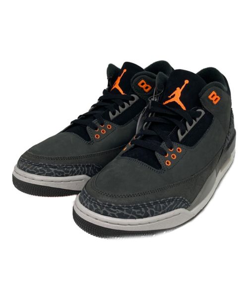 NIKE（ナイキ）NIKE (ナイキ) ミッドカットスニーカー NIKE ナイキ AIR JORDAN 3 RETRO Fear AJ3 エアジョーダン3レトロ CT8532-080 グレー サイズ:27.5cm 未使用品の古着・服飾アイテム