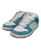 NIKE SB×APRIL SKATEBOARDSナイキエスビー×）の古着「ローカットスニーカー SB DUNK LOW PRO ダンク ロー プロ エイプリル スケートボード APRIL SKATEBOARDS FD2562-400」｜ブルー×ホワイト