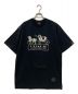 COACH（コーチ）の古着「MILO TEE ベイビーマイロ COACH コーチ A BATHING APE ア ベイシング エイプ コラボ 001TEG231902X」｜ネイビー