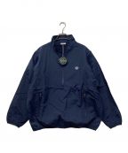 KEBOZケボズ）の古着「Nylon Convertible Half Zip　KEBOZ ケボズ ナイロン コンバーチブル ハーフジップ　未使用品　KE4088EM01277」｜ネイビー