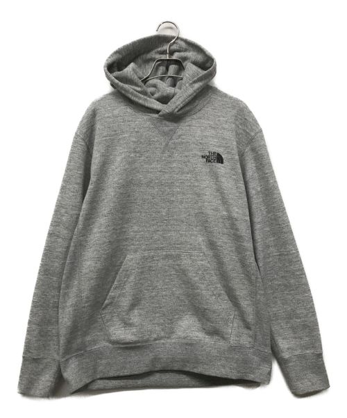 THE NORTH FACE（ザ ノース フェイス）THE NORTH FACE Back Square Logo Hoodie バックスクエアロゴフーディ 杢グレー はめ込みガゼットTHE NORTH FACE ザ ノースフェイス NT12034 グレー サイズ:Lの古着・服飾アイテム