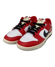 NIKE（ナイキ）の古着「Nike Dunk Low Retro PRM "Chicago Split" DZ2536-600 ナイキ ダンク ロー "シカゴ スプリット" ユニバーシティ レッド/ブラック」｜レッド