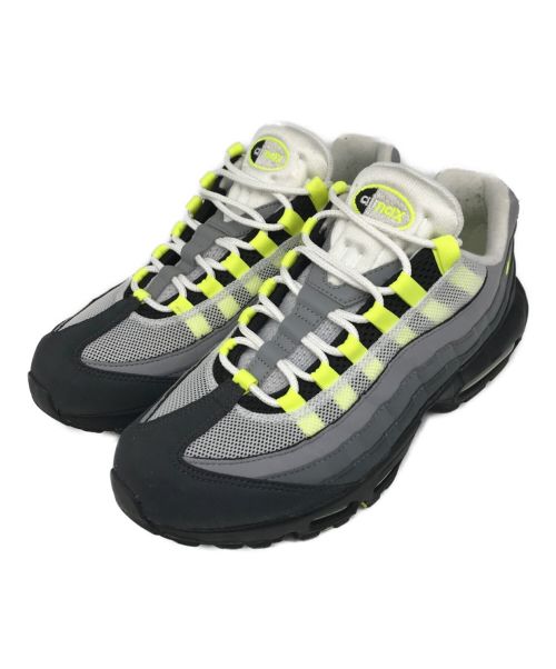 NIKE（ナイキ）NIKE (ナイキ) NIKE AIR MAX 95 OG Neon Yellow エアマックス 95 イエローグラデ 2020年モデル CT1689-001 グレー×イエロー サイズ:27の古着・服飾アイテム