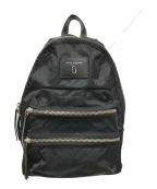 MARC JACOBSマークジェイコブス）の古着「Nylon Biker Backpack　MARC JACOBS　マーク ジェイコブス　リュック　リュックサック ナイロン バイカー　M0012700　」｜ブラック