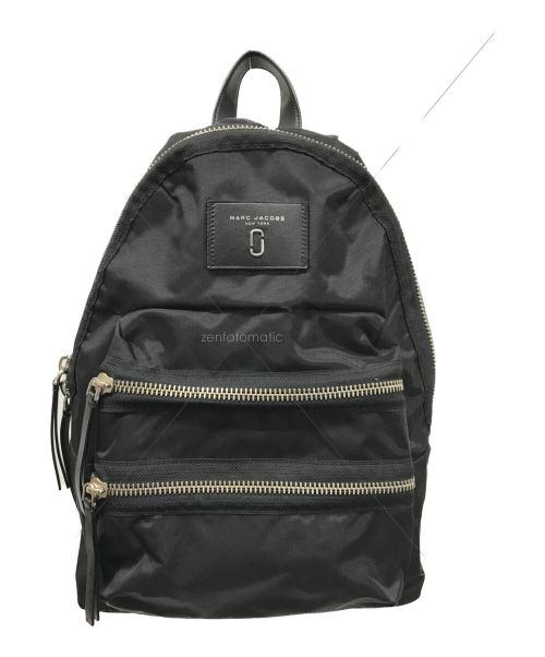 MARC JACOBS（マークジェイコブス）MARC JACOBS (マーク ジェイコブス) Nylon Biker Backpack　MARC JACOBS　マーク ジェイコブス　リュック　リュックサック ナイロン バイカー　M0012700　 ブラックの古着・服飾アイテム