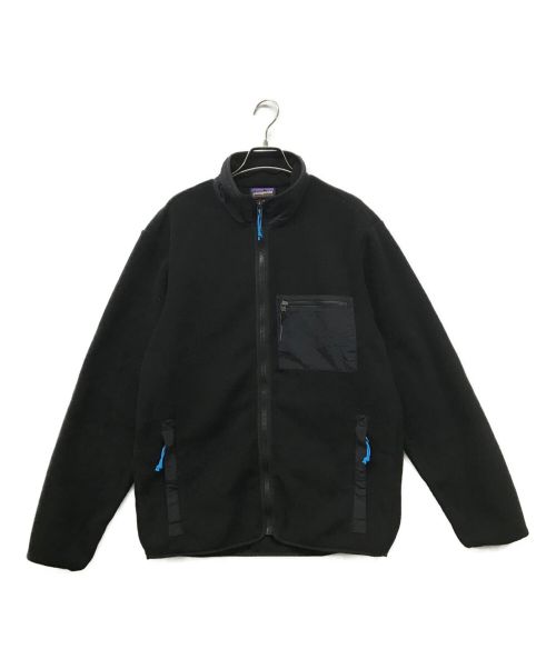 Patagonia（パタゴニア）Patagonia (パタゴニア) M's Synchilla jacket メンズ・シンチラ・ジャケット Patagonia パタゴニア 22991 ブラック サイズ:Mの古着・服飾アイテム