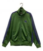 Needlesニードルズ）の古着「23AW Track Jacket - Poly Smooth トラックジャケット ポリスムース NS244」｜グリーン