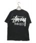 stussy (ステューシー) STOCK HONOLULU TEE stussy ステューシー ホノルル限定 タグ付き 未使用品 3903868 ブラック サイズ:M 未使用品：4800円