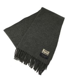 Acne studios（アクネ ストゥディオス）の古着「VIRGIN WOOL ヴァージンウール大判ストールマフラー」｜グレー