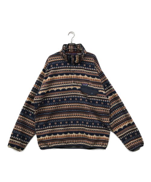 Patagonia（パタゴニア）Patagonia (パタゴニア) Lightweight Synchilla Snap-T Pullover ライトウェイトシンチラスナップTプルオーバー Patagonia パタゴニア 21AW 25580 ネイビー サイズ:Lの古着・服飾アイテム