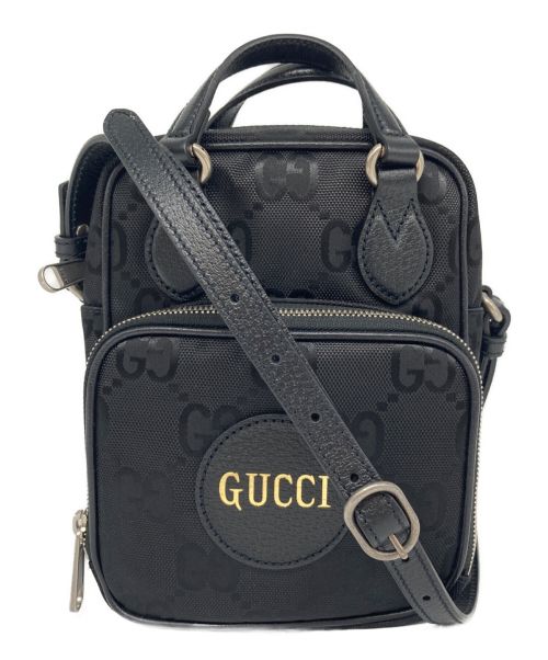 GUCCI（グッチ）GUCCI (グッチ) オフ ザ グリッド ショルダーバッグ GUCCI グッチ GGナイロン ロゴ OFF THE GRID 2WAY 265850 ブラックの古着・服飾アイテム