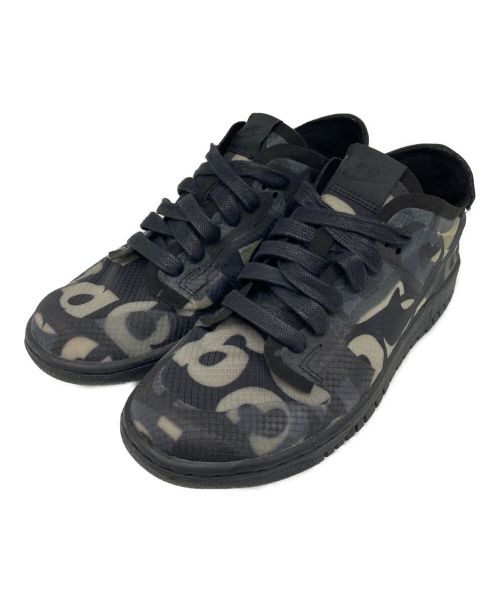 NIKE（ナイキ）NIKE COMME des GARCONS WMNS DUNK LOW 'MONOGRAM PRINT'　NIKE　ナイキ　COMME des GARCONS　コムデギャルソン　ダンク ロー　CZ2675-001　　　 サイズ:25㎝の古着・服飾アイテム