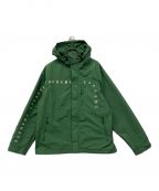 SUPREMEシュプリーム）の古着「20AW Curve Logos Ripstop Jacket 20年秋冬 Supreme シュプリーム」｜グリーン