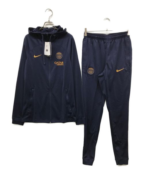 NIKE（ナイキ）NIKE (ナイキ) セットアップジャージ/Dri-FIT Strike フーディー トラックスーツ Paris Saint Germain PSG パリサンジェルマン 未使用品 DX3538-401 ネイビー サイズ:Sの古着・服飾アイテム