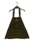 NATAL DESIGNネイタルデザイン）の古着「HOLTER APRON QUILTED ホルターエプロンキルト. エプロン」｜カーキ