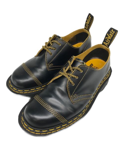 Dr.Martens（ドクターマーチン）Dr.Martens (ドクターマーチン) ダブルステッチ 3ホールシューズ ブラック サイズ:UK5の古着・服飾アイテム