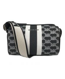 MICHAEL KORS（マイケルコース）の古着「COOPER TRAVEL XS MINI DUFFLE SHOULDER CROSSBODY BAG ロゴショルダー」｜ブラック