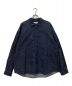 YAECA PARK（ヤエカパーク）の古着「DENIM COMFORT SHIRT EXTRA WIDE デニム コンフォート シャツ エクストラ ワイド 111024 Steven Alan スティーブンアラン」｜インディゴ