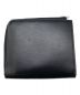 JIL SANDER (ジルサンダー) SMALL ZIP WALLET スモールジップウォレット JSMS840075 コンパクトウォレット レザー ブラック：22800円