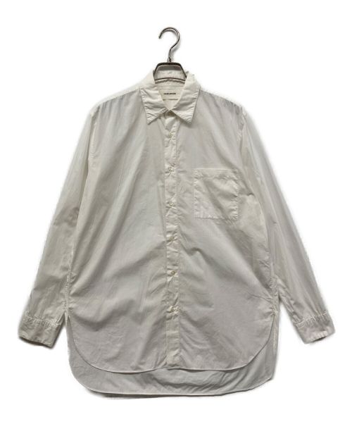 MARKAWARE（マーカウェア）MARKAWARE (マーカウェア) COMFORT FIT SHIRTS ORGANIC COTTON コンフォートフィットシャツ オーガニックコットン A18C-09SH02C ホワイト サイズ:1の古着・服飾アイテム