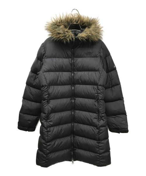 THE NORTH FACE（ザ ノース フェイス）THE NORTH FACE (ザ ノース フェイス) Nuptse Long Coat　THE NORTH FACE　ザ ノース フェイス　ヌプシ　ロングコート　NDW91633　 ブラック サイズ:Lの古着・服飾アイテム