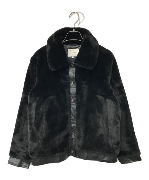 JUST FEMALE（ジャスト フィメール）JUST FEMALE (ジャスト フィメール) Sally Fake Fur Jacket サリーフェイクファージャケット JUST FEMALE ジャスト フィメール 19-011-210-0006-3-0 ブラック サイズ:Sの古着・服飾アイテム