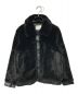 JUST FEMALE（ジャスト フィメール）の古着「Sally Fake Fur Jacket サリーフェイクファージャケット JUST FEMALE ジャスト フィメール 19-011-210-0006-3-0」｜ブラック