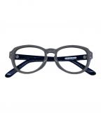 UNITED ARROWS×GLOBE SPECSユナイテッドアローズ×グローブスペックス）の古着「伊達眼鏡 UNITED ARROWS ユナイテッドアローズ GLOBE SPECS グローブスペックス 日本製 51□19 NEWPORT」｜ベージュ